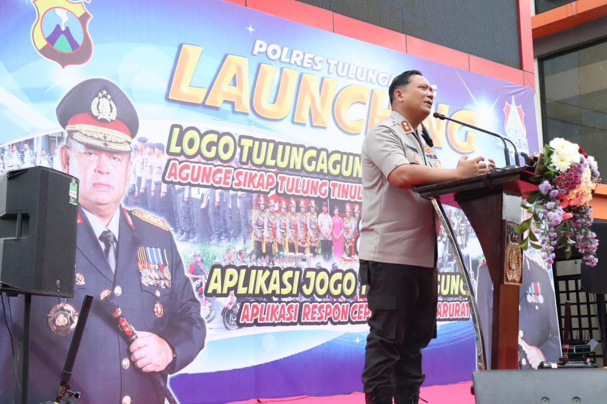 Polres Tulungagung Launching Aplikasi Jogo Tulungagung dan  Tulungagung Astuti