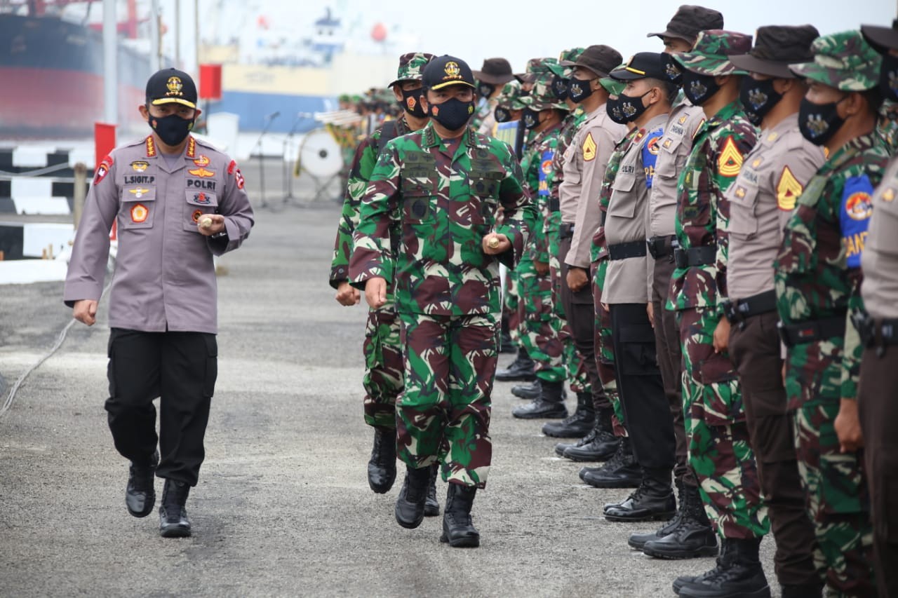 Didampingi Kapolri, Panglima TNI Buka Latsitarda Nusantara Ke-41 