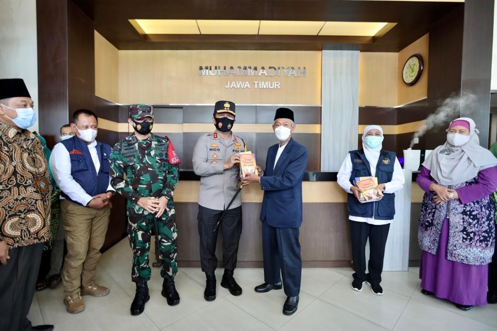Forkopimda Jatim Silaturahmi ke PW Muhammadiyah, Merawat Kebhinekaan Sekaligus Launching Buku