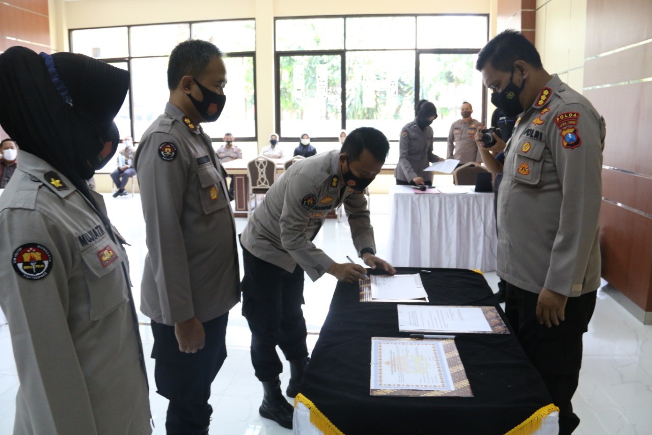 Bidang Humas Polda Jatim Siap Wujudkan WBK dan WBBM Satker di Polda Jatim 