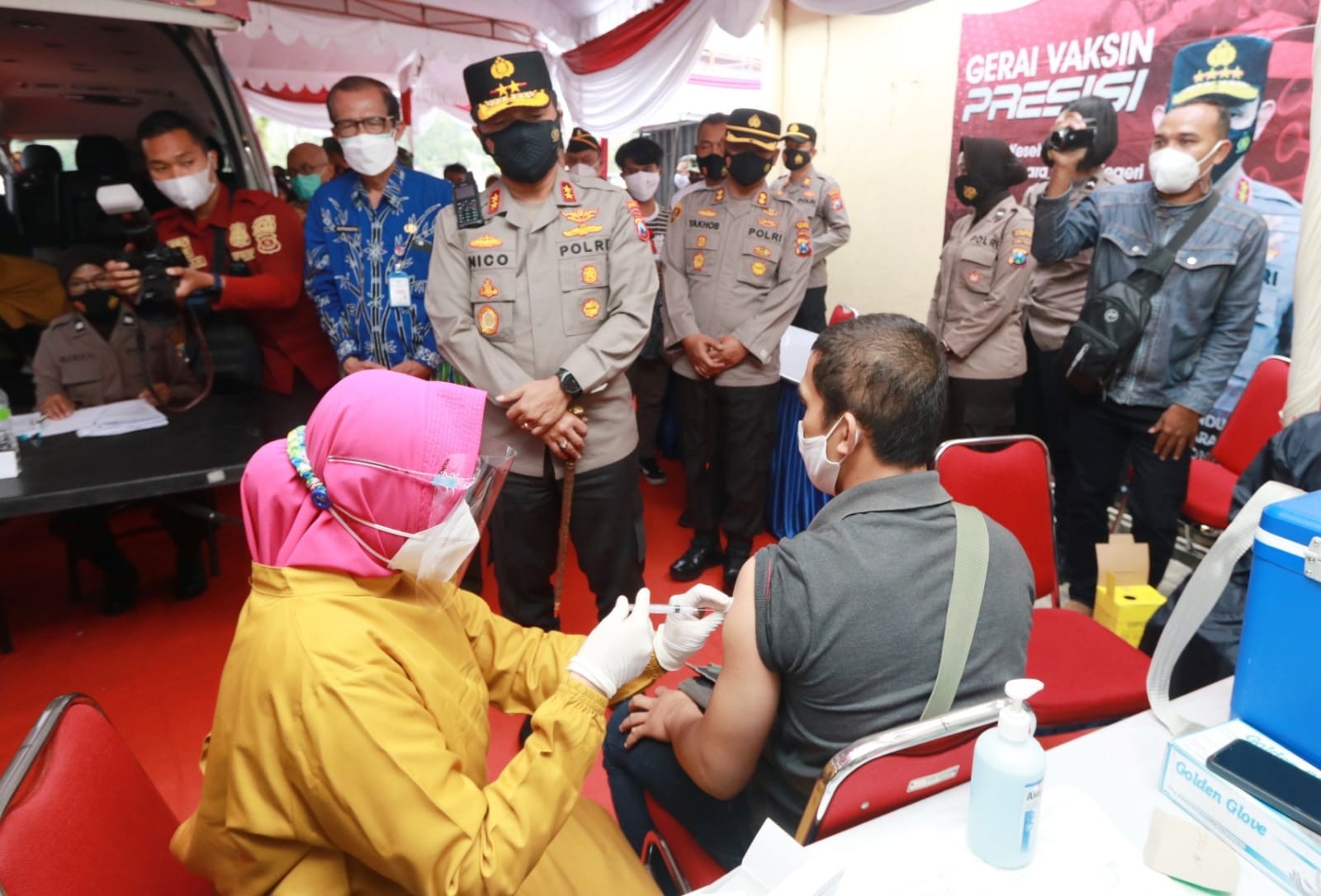 Kapolda Jatim Cek Vaksinasi dan Kesiapan Tempat Wisata Sebelum Dibuka Kembali