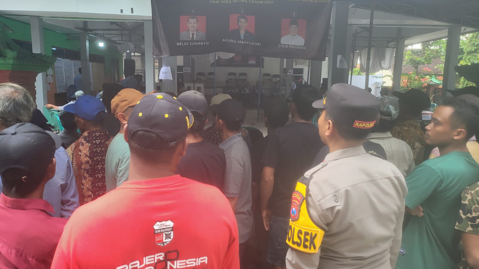 Musdes Sepakati Cabut Hak Pilih Salah Input, Pilkades Deling Kondusif