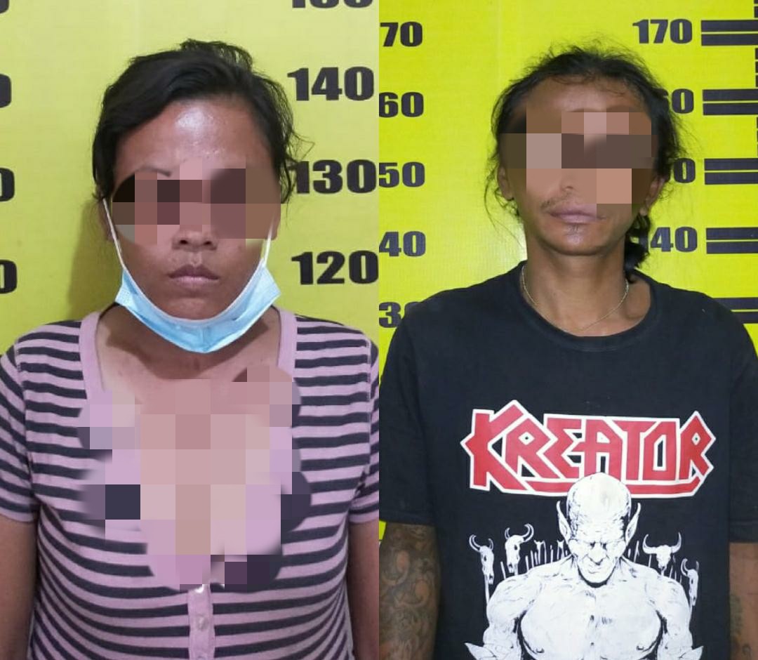 Usai Curi Motor Dua Sejoli Diringkus Polsek Kedungwaru Tulungagung