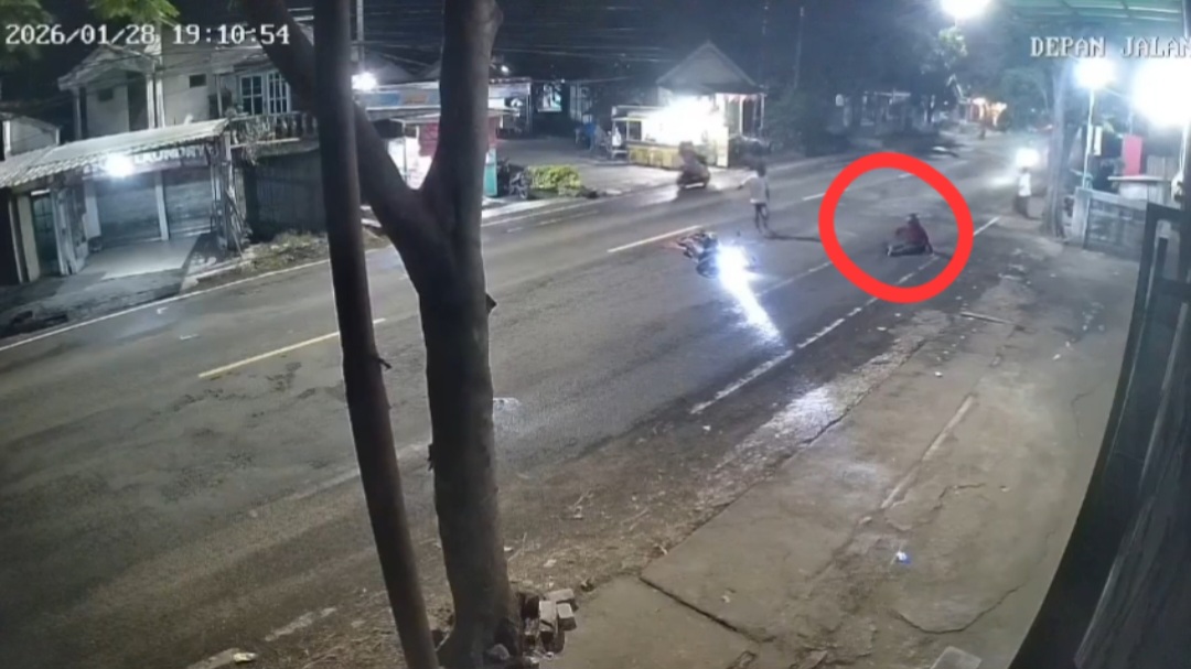 Jalan Nasional Bojonegoro-Babat Berlubang, Pengendara Jadi Korban
