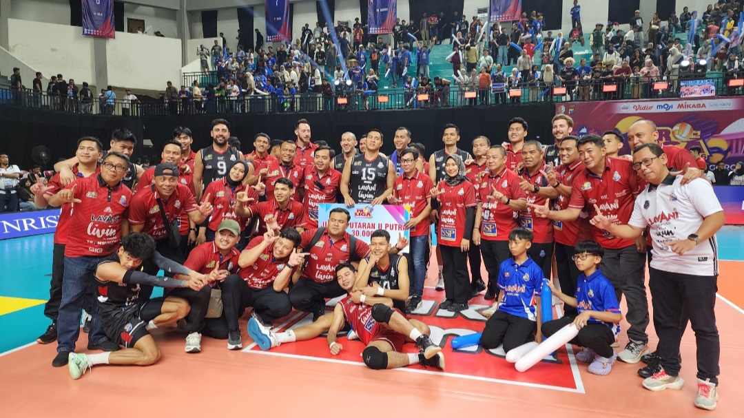LavAni Juara di Putaran Kedua, Usai Kalahkan Samator 3-0