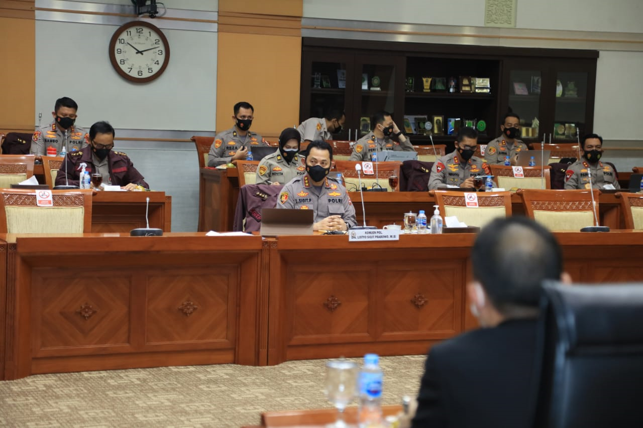 Uji Kelayakan dan Kepatutan, Komjen Pol Listyo Sigit Perkenalkan Konsep Presisi Jika Jadi Kapolri 