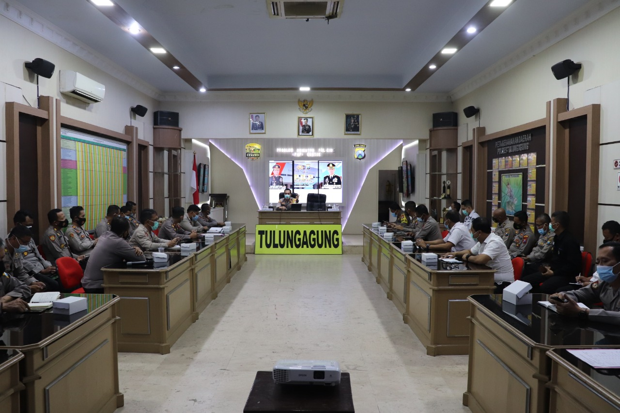 Comander Wish, Kapolres Tulungagung Samoaikan 16 Program Prioritas Kapolri