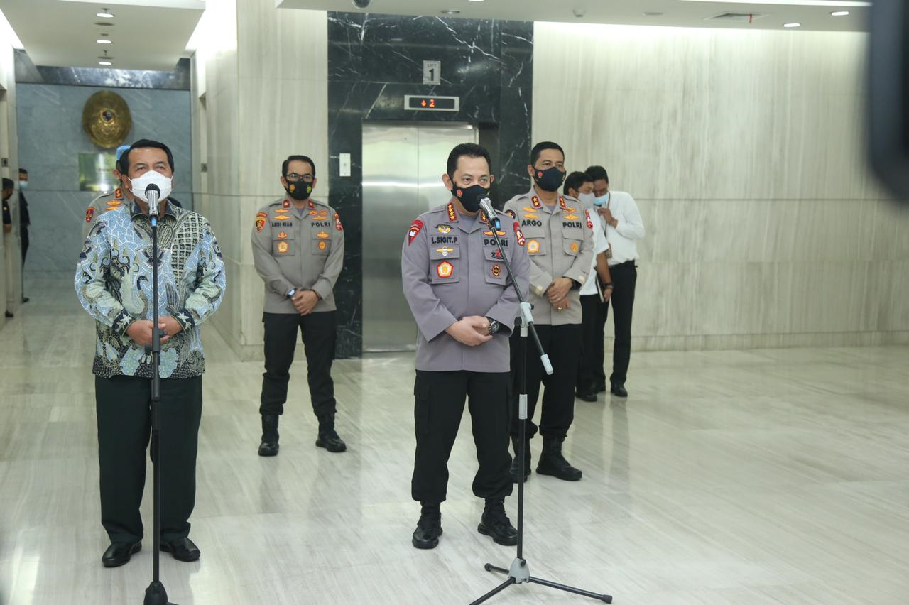 Silaturahmi Ke Mahkamah Agung, Kapolri Bahas Tilang Elektronik 