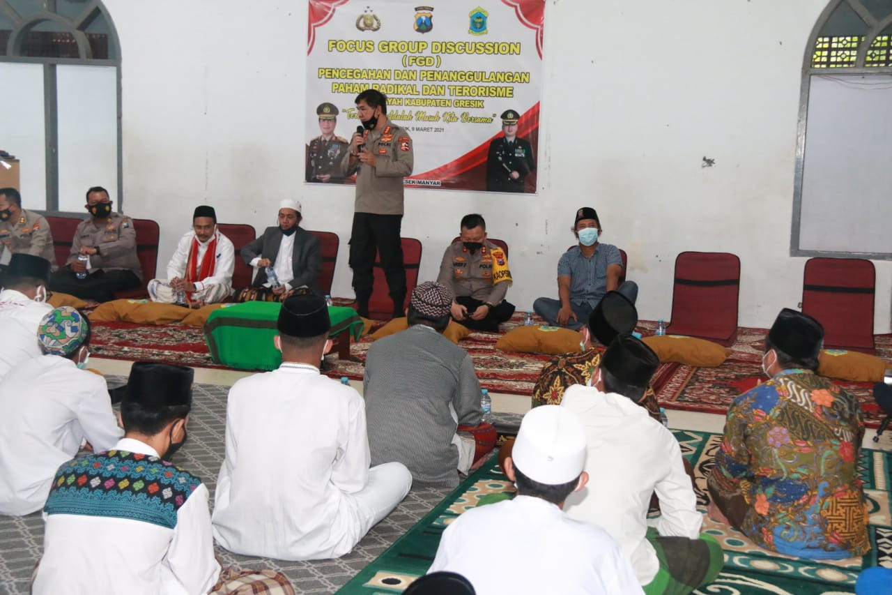Jalin Komunikasi, Tim Divisi Humas Polri Silaturahmi ke Ponpes Ushulul Hikmah AL Ibrohimi Gresik