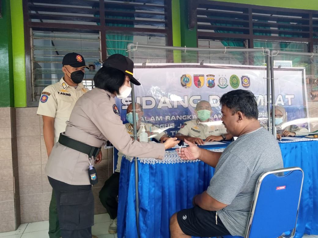 Polres Tulungagung Bersama Gugus Tugas Covid 19 Gencarkan Ops Yustisi