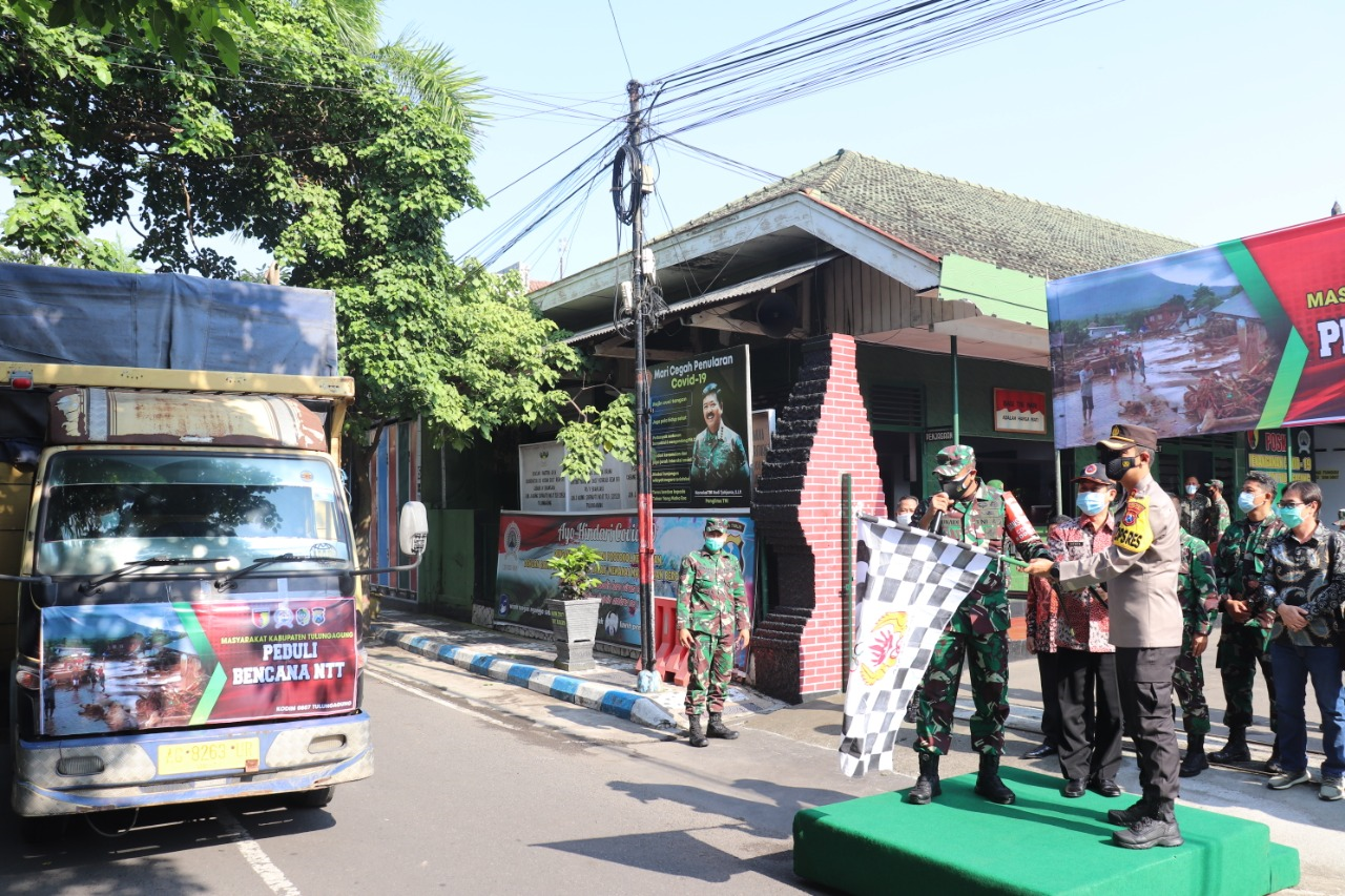 Forkopimda Kabupaten Tulungagung, Bersama Masyarakat Peduli Bencana Alam di NTT