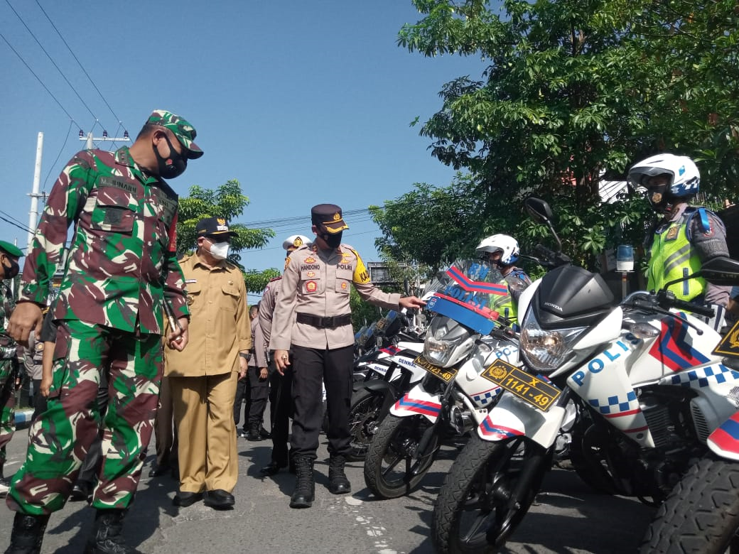Gelar Pasukan Dalam Operasi Keselamatan Semeru 2021 Polres Tulungagung