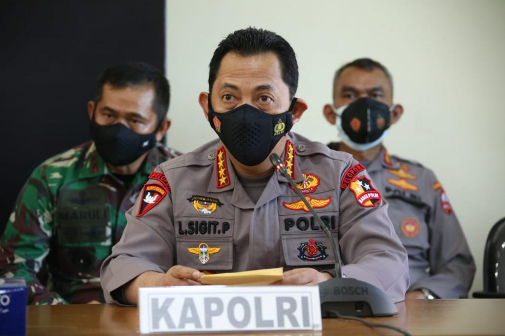 Kapolri : Polri Beri Kekuatan Terbaik Bantu Cari KRI Nanggala 402