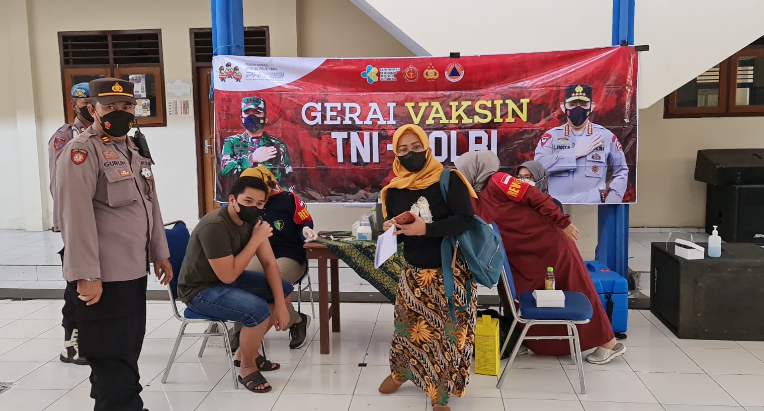 Percepat Vaksinasi Covid-19, Polres Tulungagung Gelar Vaksinasi Di UBHI Tulungagung