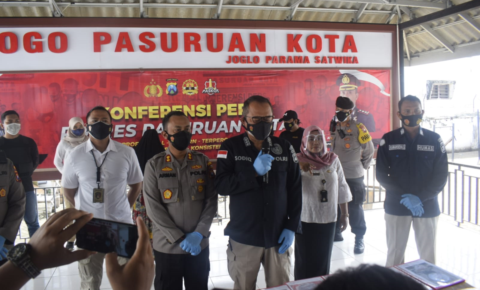 Polres Pasuruan Kota Tetapkan 4 Tersangka Peristiwa Ledakan Bom Bondet