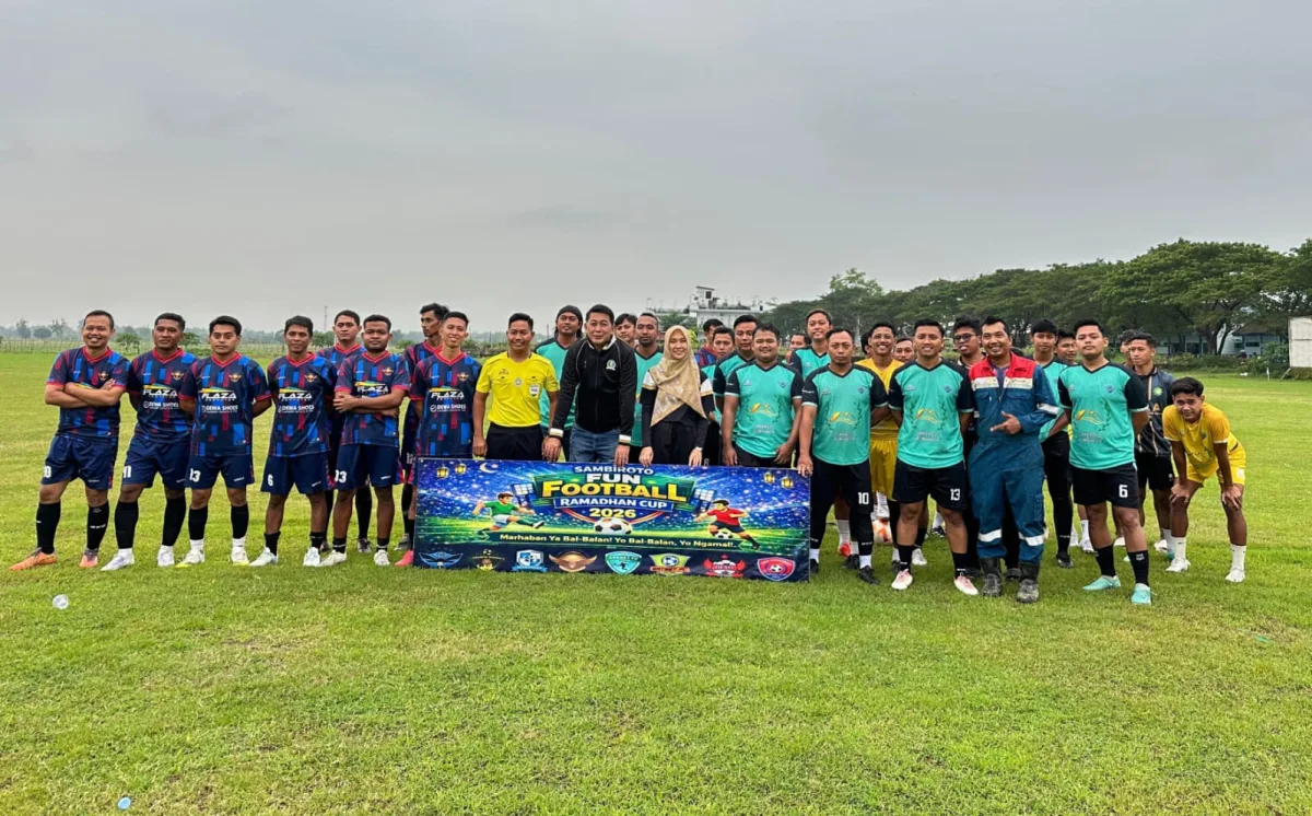 Sambiroto Fun Football Ramadhan 2026 Dibuka Wakil Ketua DPRD Jatim Sri Wahyuni