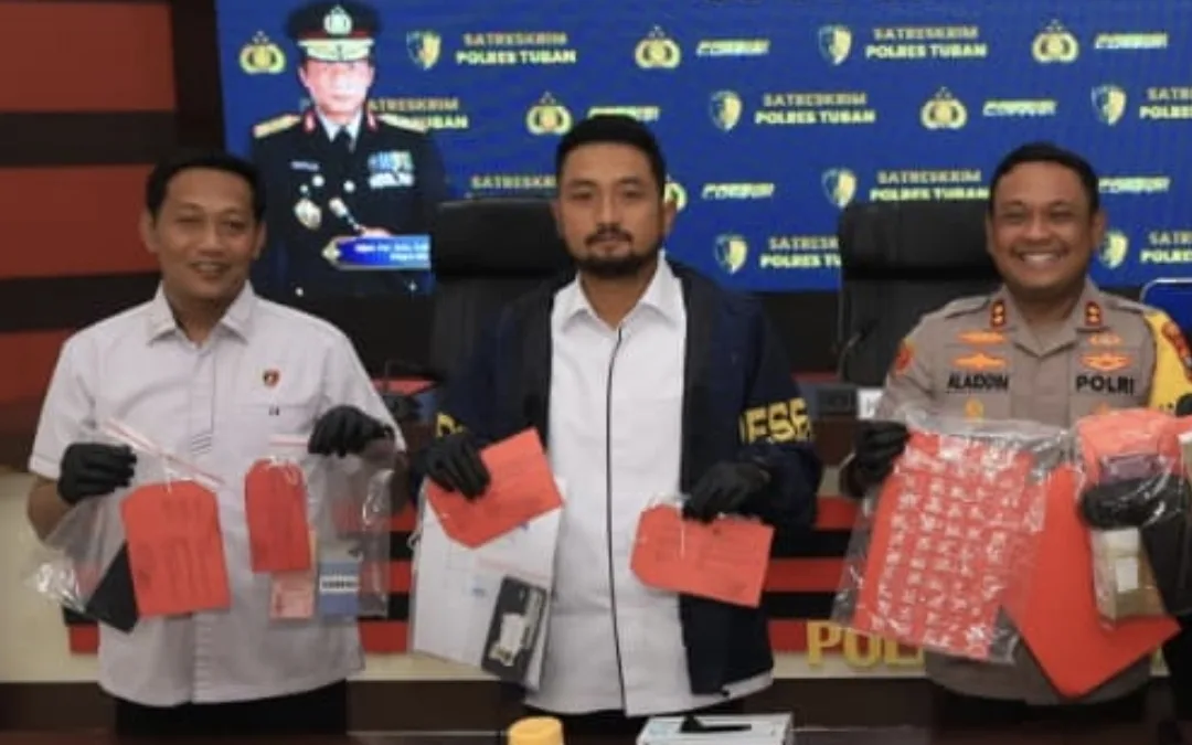 Make-up artist di Tuban Nyambi Jadi Bandar, Sembunyikan 53 Poket Narkoba di Kotak Kosmetik