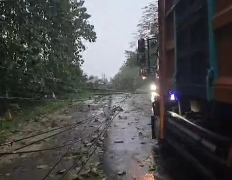 Ngawi Diterjang Puting Beliung: Tiang Listrik Ambruk, Akses Utama Menuju Bojonegoro Lumpuh!