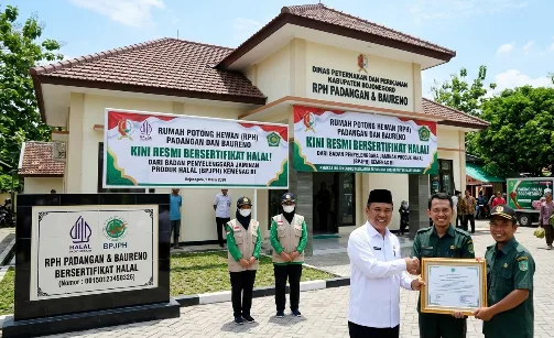 RPH Padangan dan Baureno Kini Bersertifikat Halal