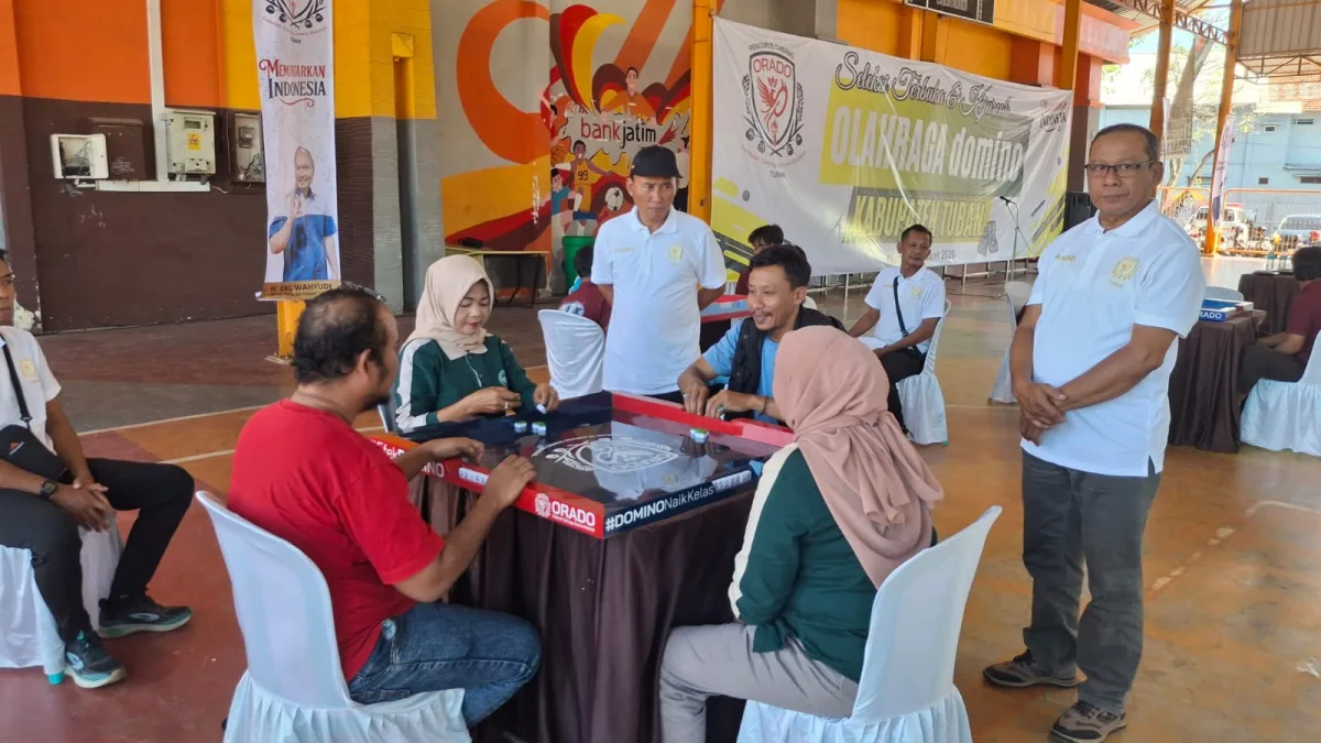 Naik Kelas, 25 Tim Domino di Tuban Adu Strategi di Kejurkab 2026