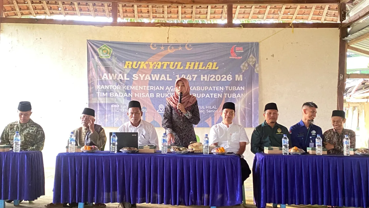 Hilal Idul Fitri 1447 H Tidak Terlihat di Tuban Masyarakat Diminta Tunggu Keputusan Resmi Pemerintah