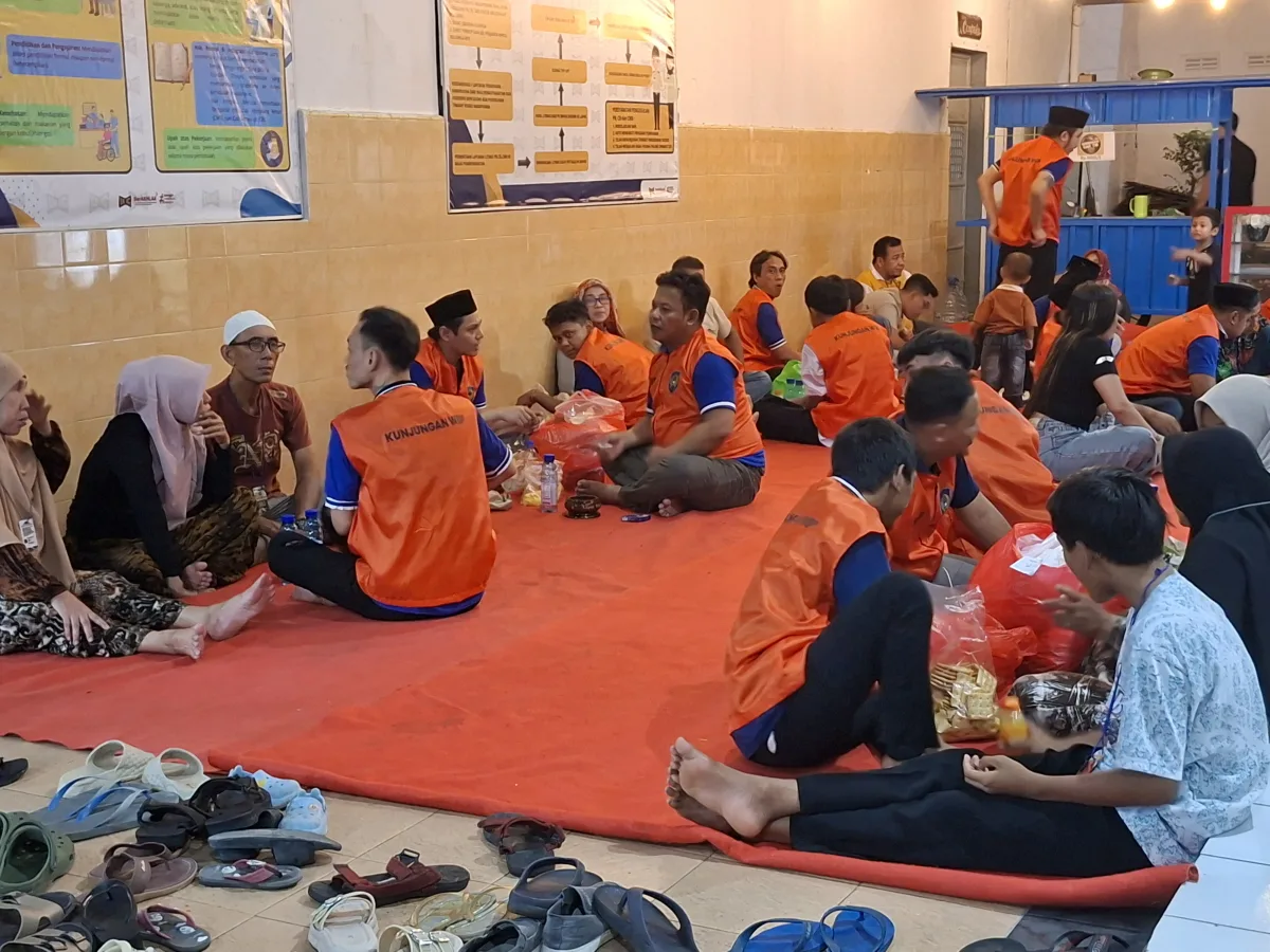 Suasana Haru Warnai Kunjungan Lebaran Warga Binaan Lapas Bojonegoro