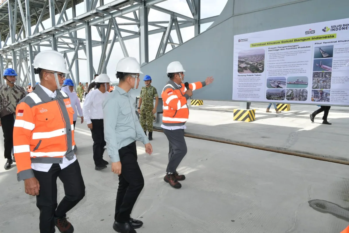 Kunker ke Tuban, Wapres Bahas Industri Semen hingga Pantau Ekonomi Kerakyatan