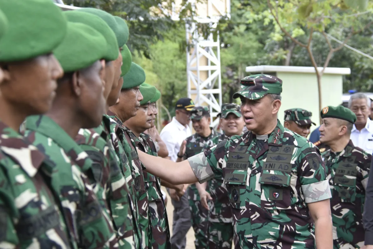 Pangdam V/Brawijaya Apresiasi Pemkab Tuban Dukung Marshalling Area Yonif TP 932/Sunan Bonang