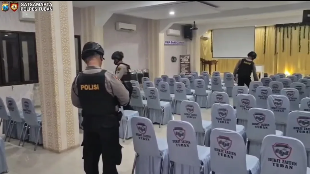 Tuban Kondusif, 146 Polisi Kawal Ibadah Paskah