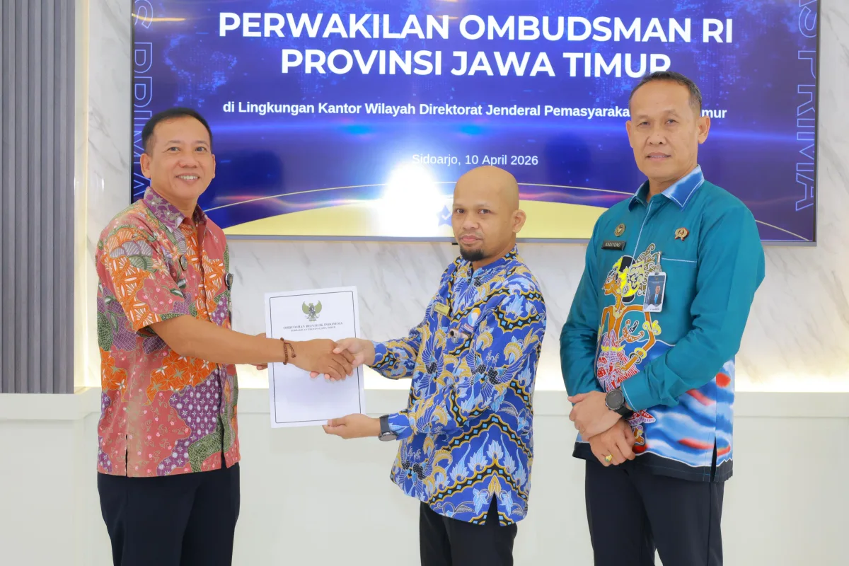 Lapas Bojonegoro Sabet Peringkat 1 Penilaian Ombudsman RI, Bukti Nyata Revolusi Layanan Publik