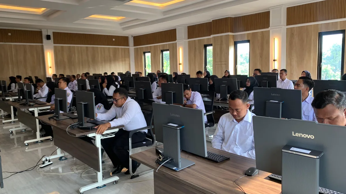 693 PPPK Paruh Waktu Tuban Jalani Uji Kompetensi, Nasib Kinerja Dipetakan Lewat CAT