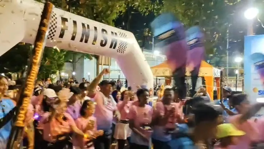 Rayakan HPN 2026, PWI Tuban Pererat Sinergi Lewat Night Fun Run