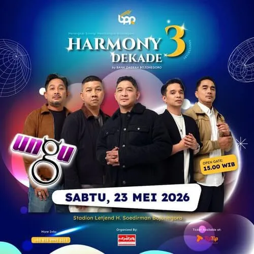 Cliquers Merapat! Tiket Offline Konser 3 Dekade Ungu di Bojonegoro Sudah Bisa Dibeli, Ini Lokasinya