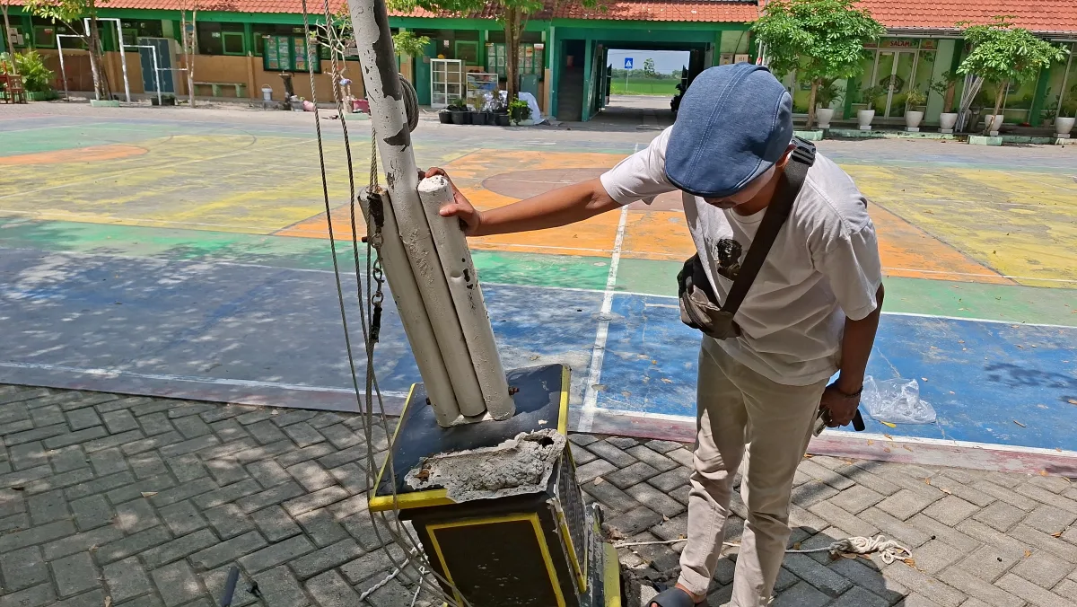 Detik-detik Mencekam, Avansa Seruduk Siswa MTsN 1 Bojonegoro Saat Latihan Pramuka
