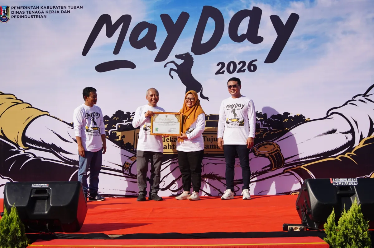Mayday 2026 di Tuban: 33 Perusahaan Borong Penghargaan K3