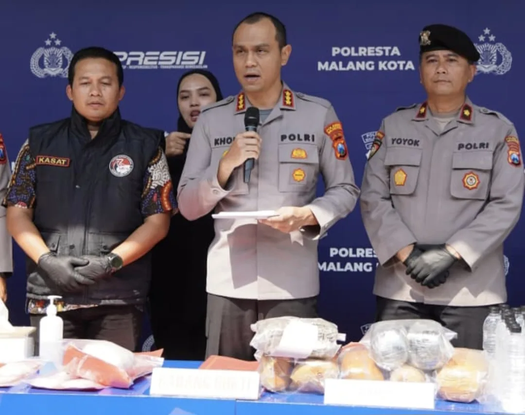 Sabu-Ganja Miliran Rupiah Disita di Malang, Polisi Bongkar Modus Licin Sistem Ranjau