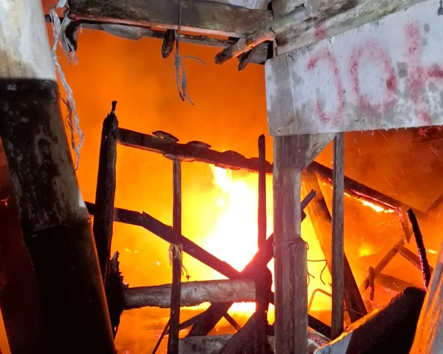Rumah Warga di Kanor Bojonegoro Ludes Terbakar, Kerugian Capai Rp 50 Juta