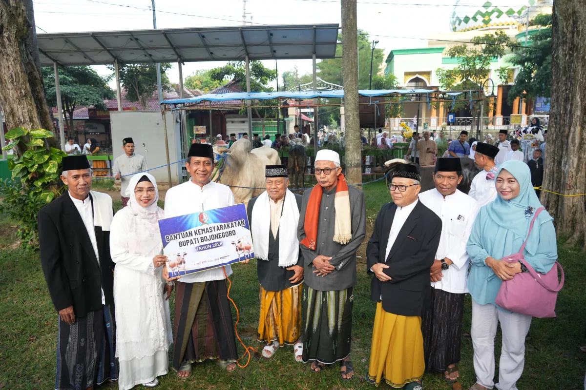 Bupati Bojonegoro Ajak Warga Teladani Keikhlasan Nabi Ibrahim di Momen Idul Adha