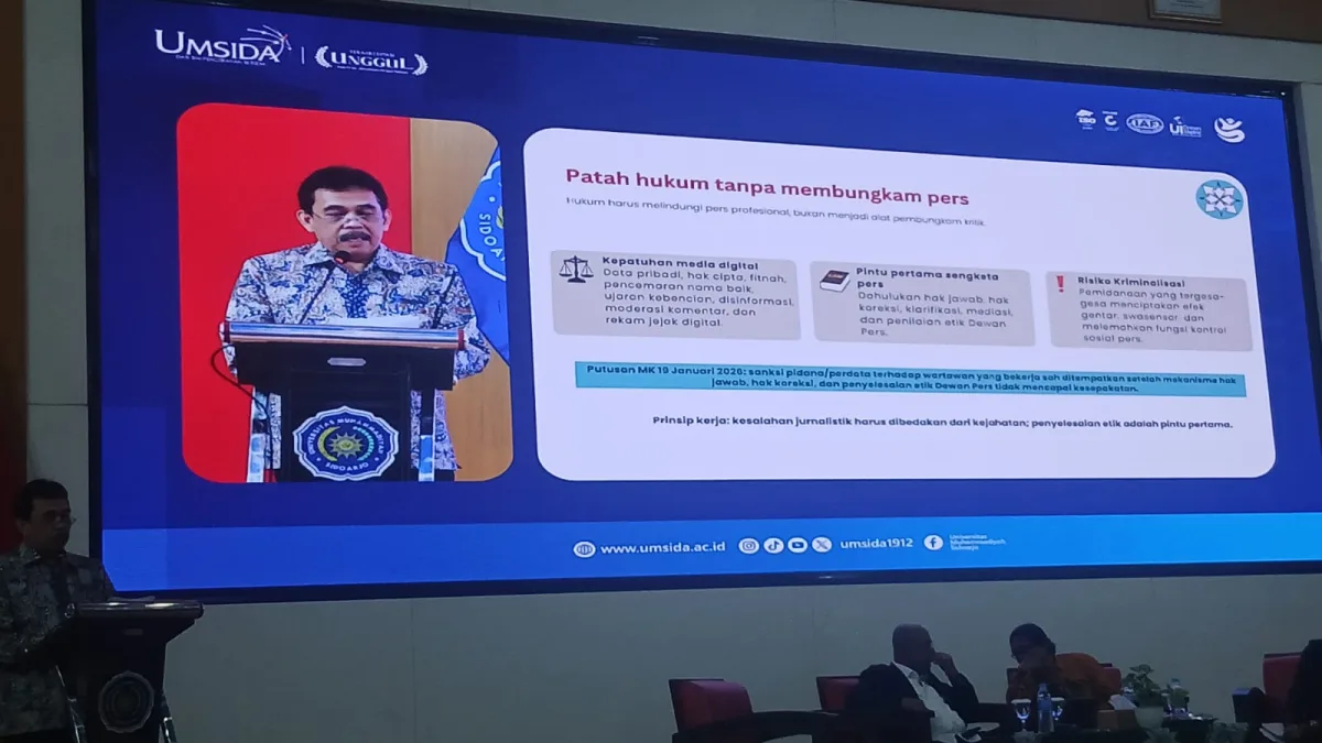 Dewan Pers Tegaskan AI Tidak Bisa Gantikan Peran Jurnalis