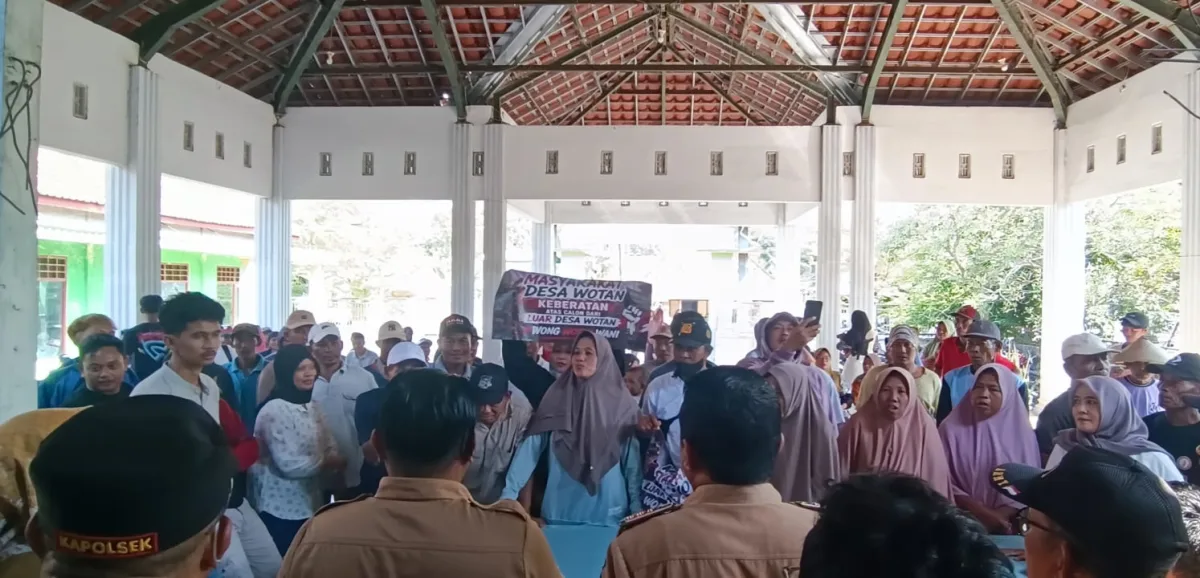Pilkades PAW Desa Wotan Memanas, Warga Protes Masuknya Calon dari Luar Desa