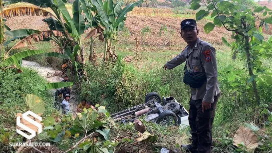 Xenia Angkut 3 Orang Terperosok ke Jurang 20 Meter di Bojonegoro, Diduga Sopir Ngantuk