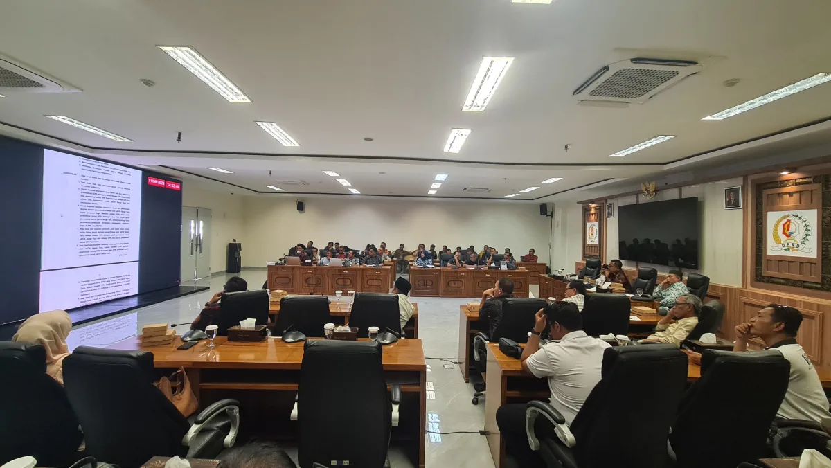 Hearing PSN Bendungan Karangnongko Bojonegoro Alot, DPRD Kejar Kejelasan Uang Santunan Rp 8 M