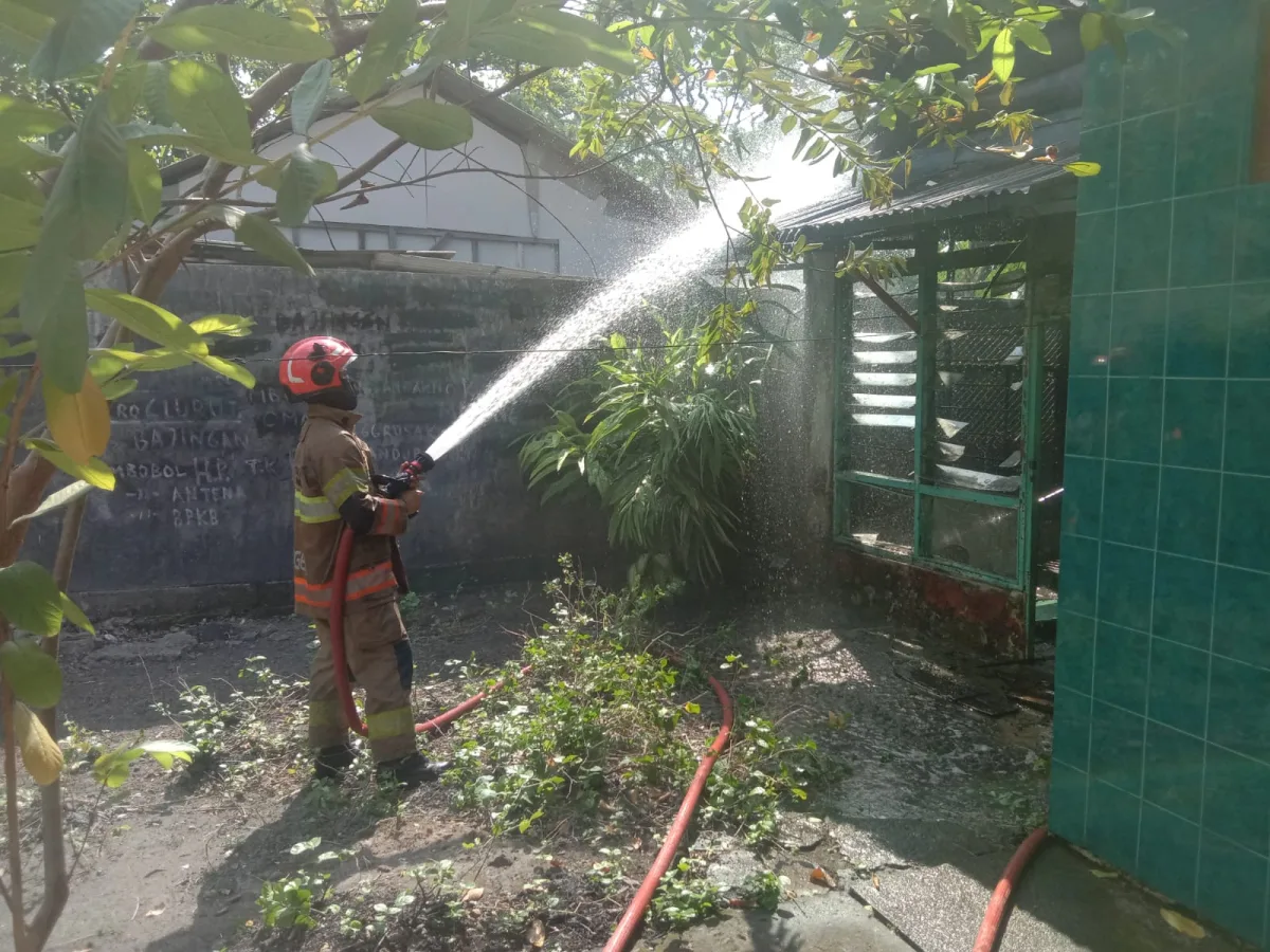 Tiga Rumah di Bojonegoro Ludes Terbakar, Diduga Akibat Korsleting Listrik