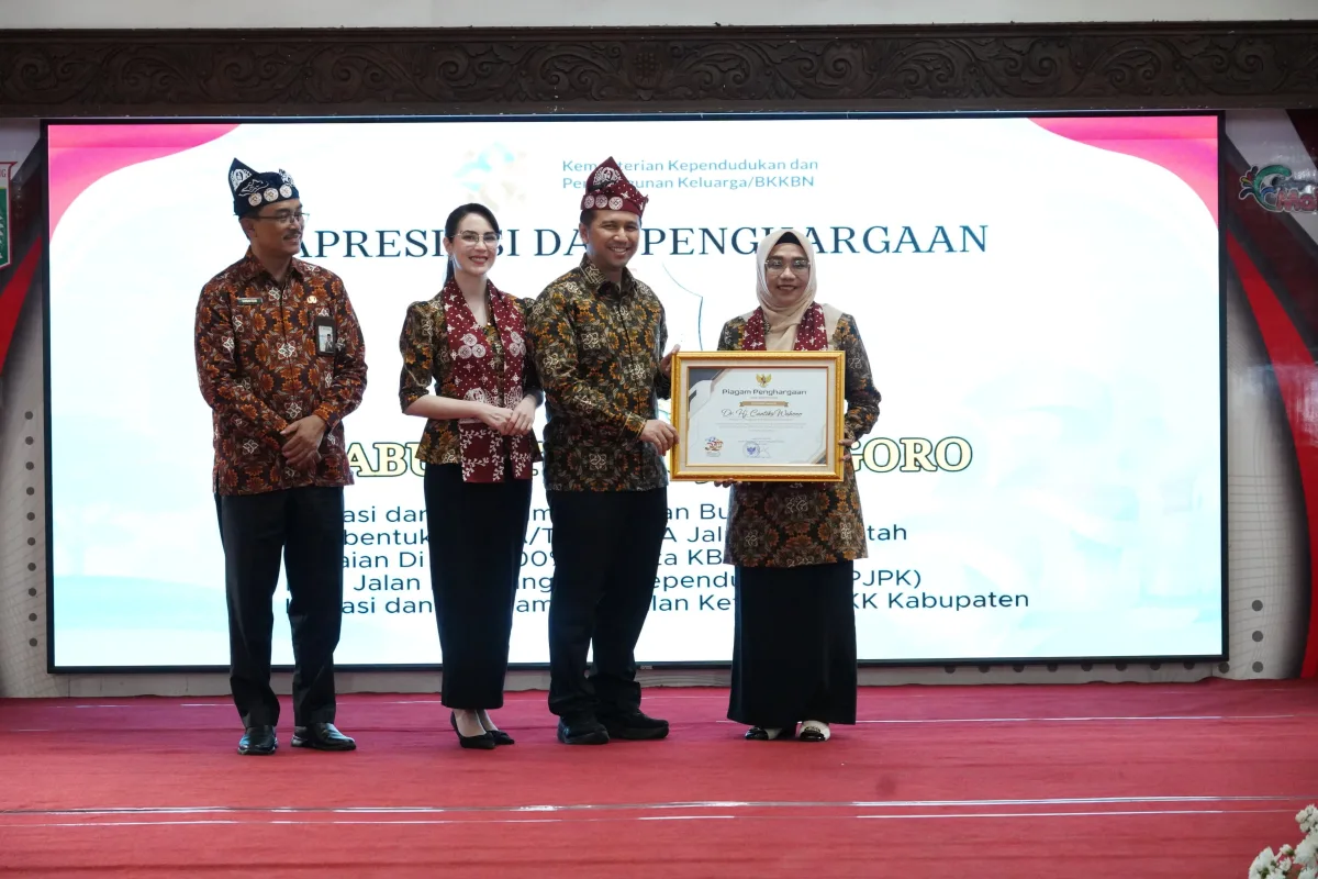 Bojonegoro Sabet Penghargaan Nasional Berkat Inovasi TAMASYA hingga MBG 3B di HARGANAS 2026