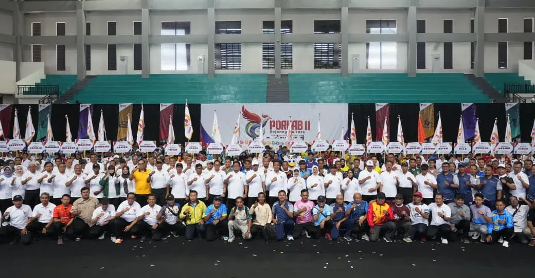 Porkab II Bojonegoro, Bupati Setyo Wahono Ajak Atlet Junjung Tinggi Sportivitas dan Bidik Prestasi Nasional