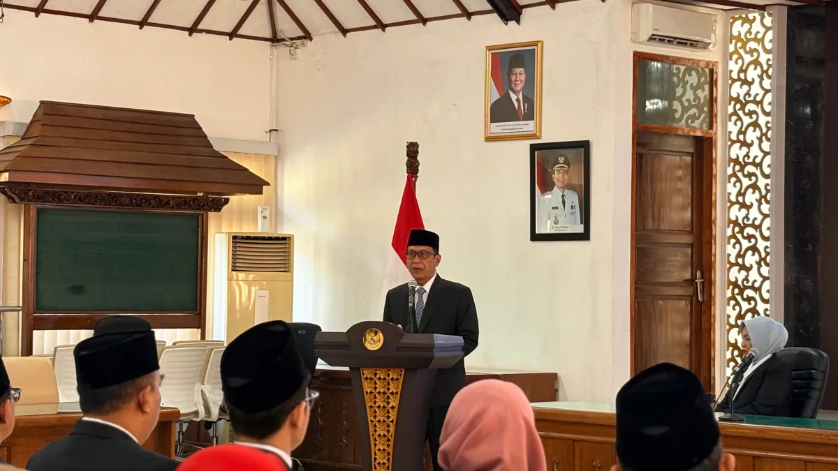 Bupati Setyo Wahono Lantik 5 Kepala OPD Baru Hasil Lelang Jabatan di Bojonegoro