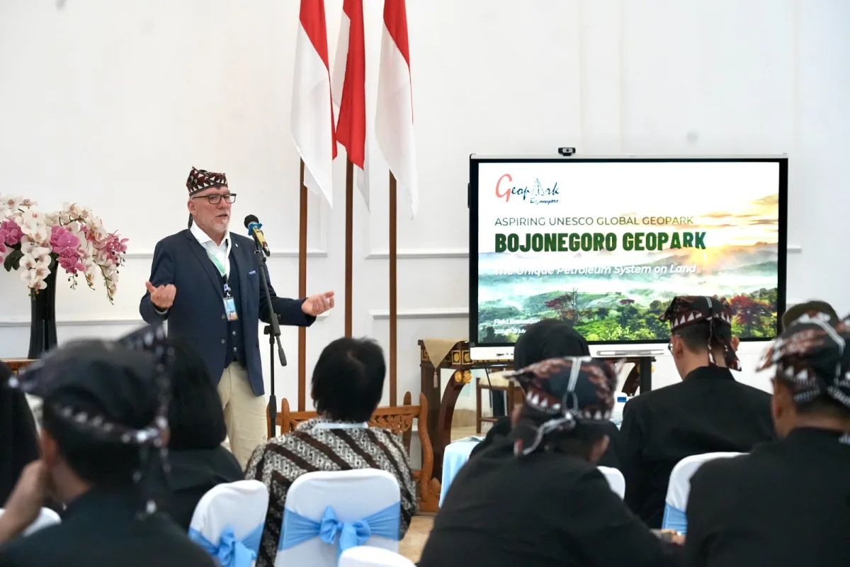  Bawa Geopark Bojonegoro Menuju Kelas Dunia, Wahono - Nurul Sambut Tim UNESCO