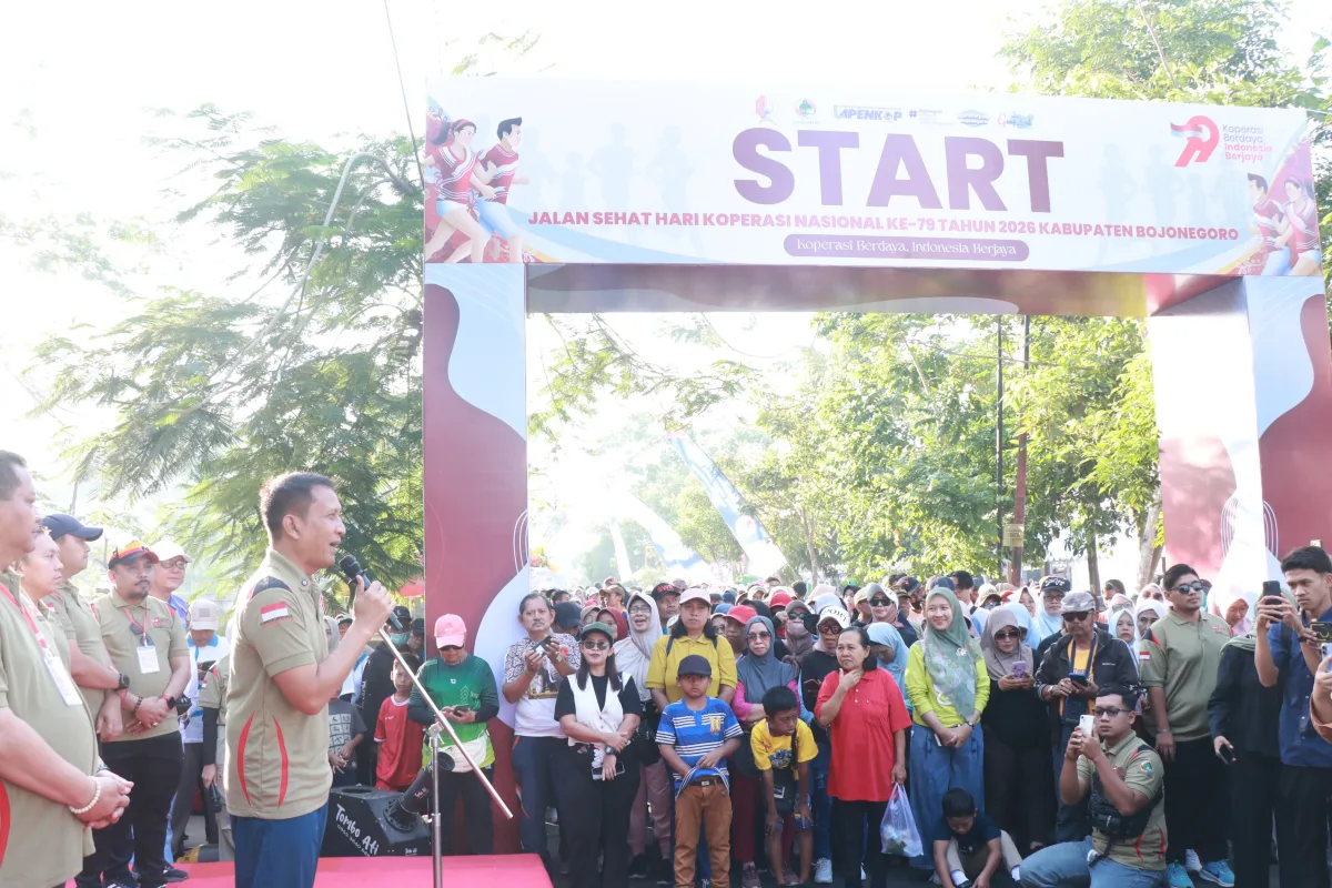 Ribuan Warga Padati Pasar Wisata Bojonegoro, Rayakan Harkopnas ke-79