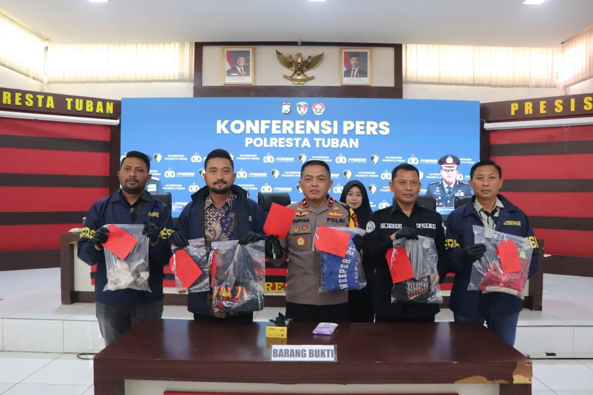 Polresta Tuban Bongkar Kasus Pengeroyokan Jalanan hingga Kekerasan Seksual Anak Disabilitas