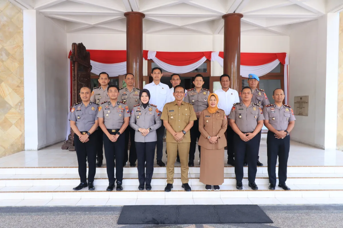 Kapolres AKBP Yenni Temui Bupati Setyo Wahono Perkuat Sinergi Kamtibmas Bojonegoro